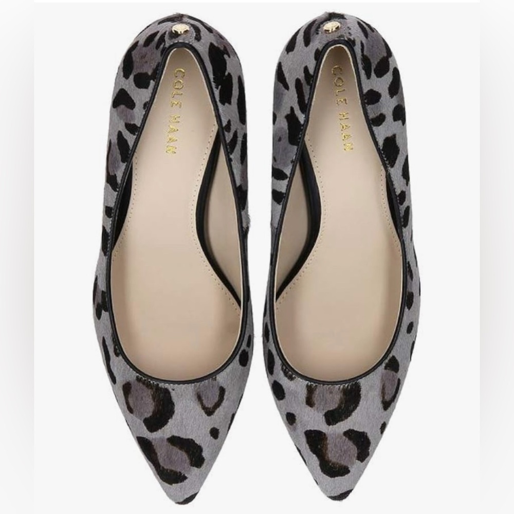 Cole Haan Leopard Print Heels - Picture 2 of 6